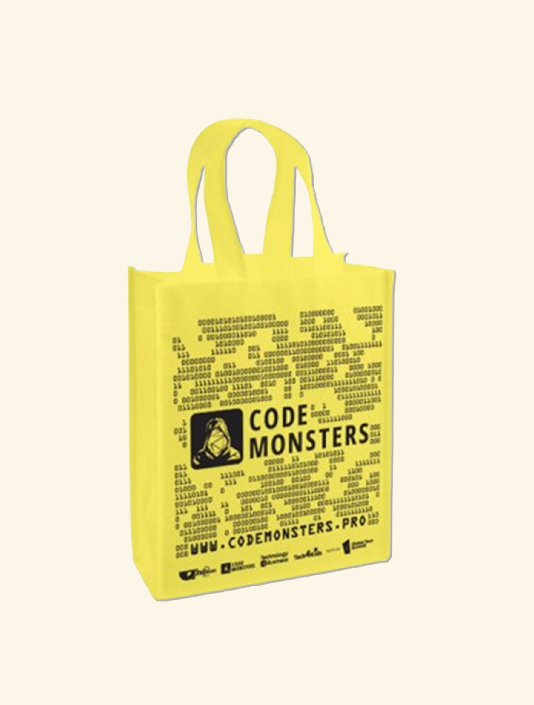 Торба Code Monsters – жълта